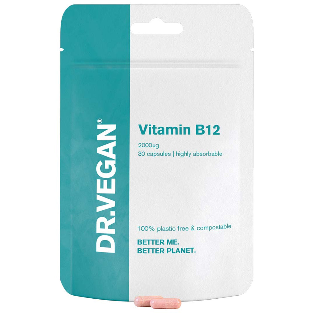 DR.VEGAN® Vitamin B12 2000ug x 30 cápsulas