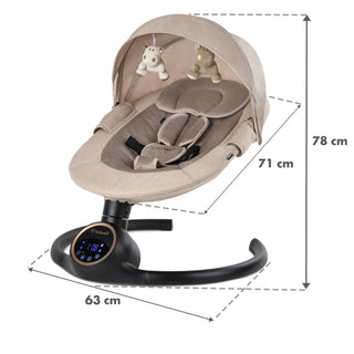 Kidwell REVE Espreguiçadeira 2 em 1 Beige/Gold