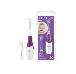 SEYSSO Baby Escova de Dentes Elétrica (0-3 anos) - Roxa