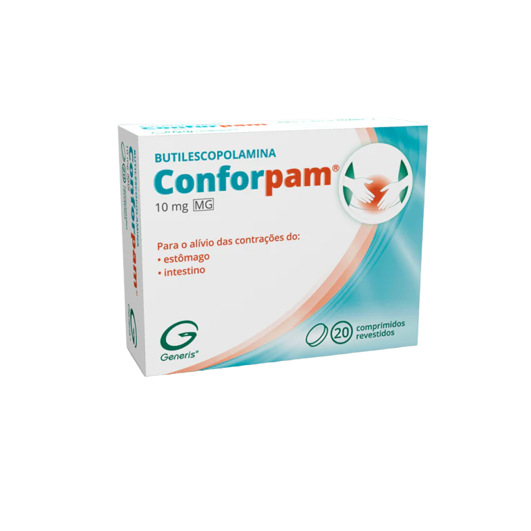Butilescopolamina Conforpam MG 10mg x 20 comprimidos