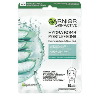 Garnier SkinActive Hydra Bomb Máscara de Tecido – Hidratação & Vitalidade
