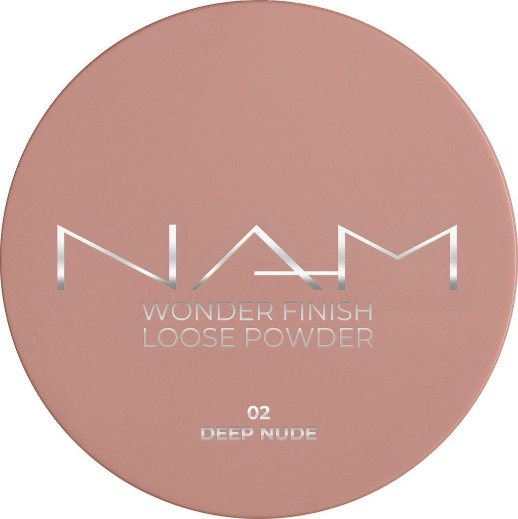 NAM Cosmetics Wonder Finish Loose Powder 02 Deep Nude 10g