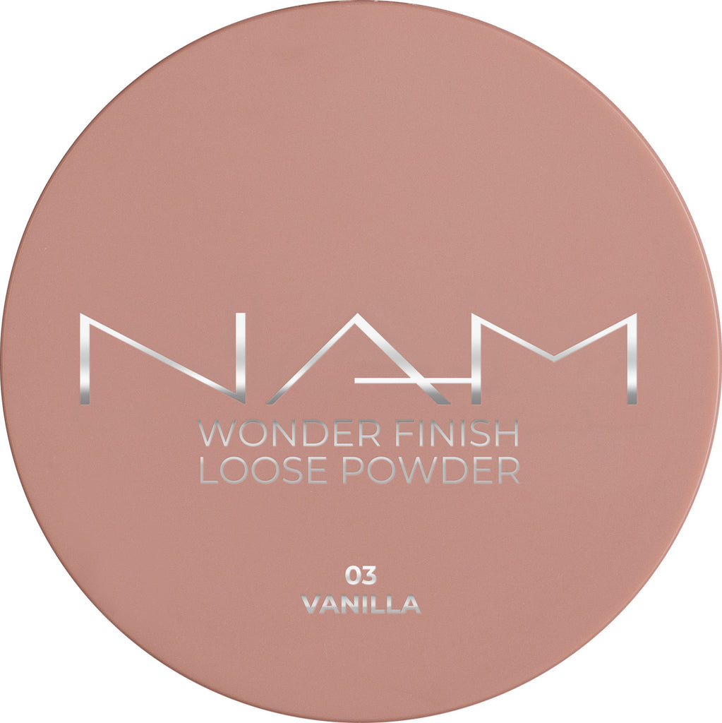 NAM Cosmetics Wonder Finish Loose Powder 03 Vanilla 10g
