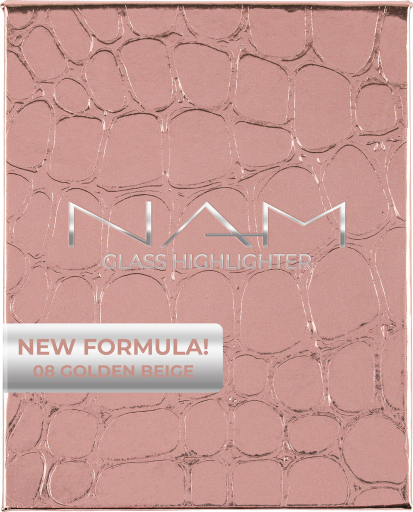 NAM Cosmetics Glass Highlighter Golden Beige 08 6g