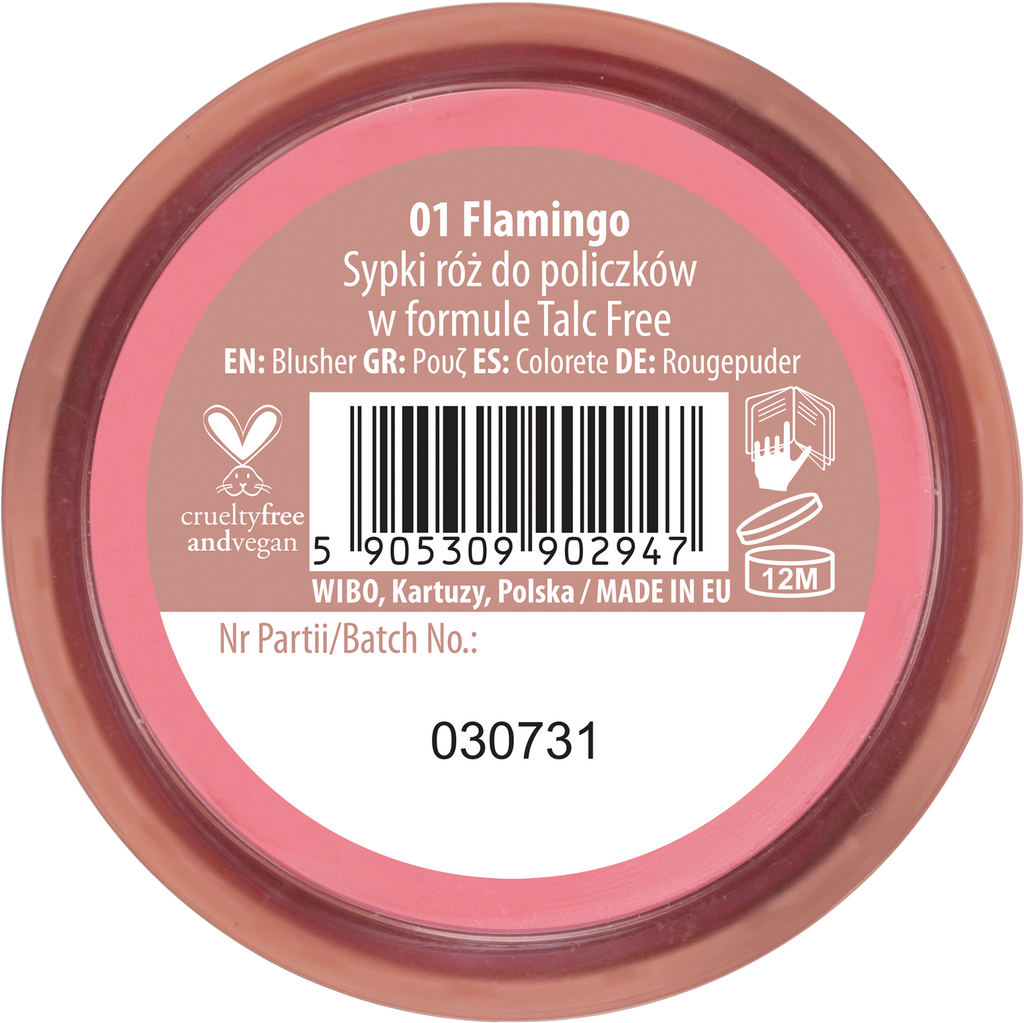 NAM Cosmetics Loose Blush  Flamingo