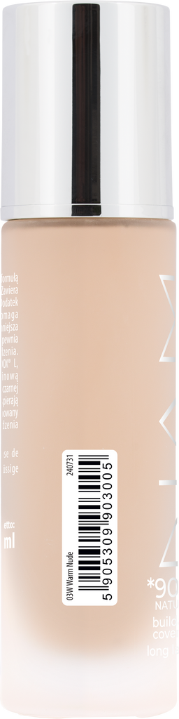 NAM Cosmetics Perfect Lift Foundation N3W Warm Nude 30g