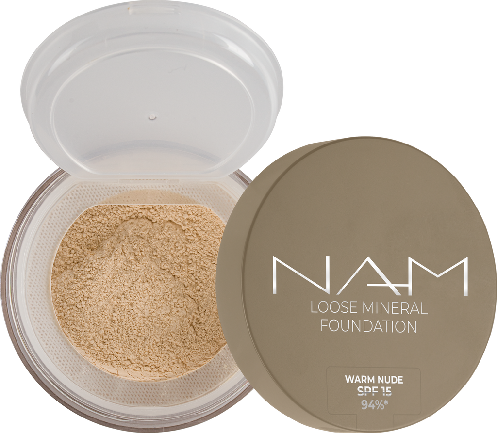 NAM Cosmetics Mineral Loose Powder Warm Nude 12g