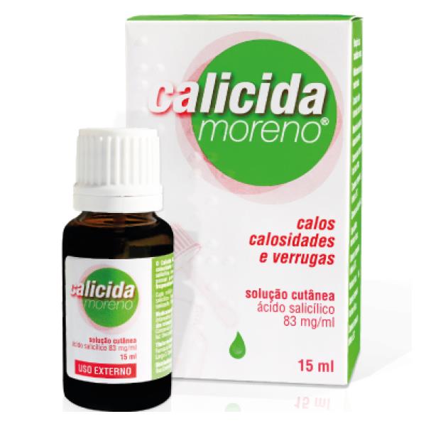 Moreno Calicida Solução Cutânea 15ml