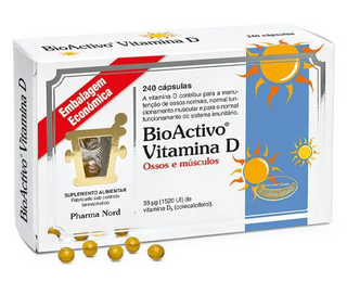Bioactivo Vitamina D 240 Cápsulas