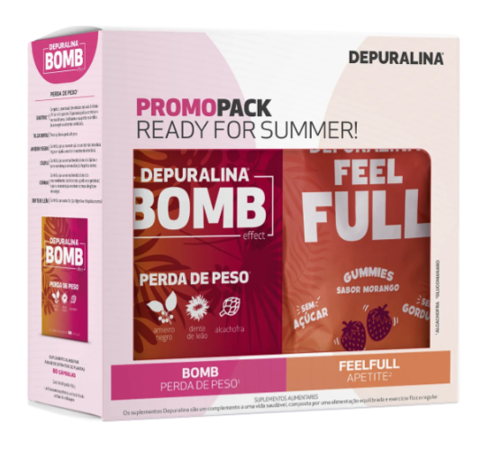 Depuralina Pack Bomb + Feel Full