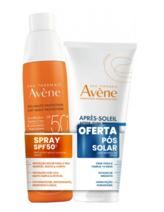 Avène Solar Pack Spray SPF 30 200ml + Oferta Leite Pós Solar 200ml