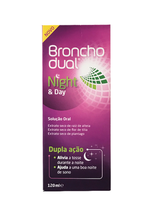 Bronchodual Night & Day (12.5 mg + 9.09 mg + 10 mg)/ml Frasco 120 ml Sol oral
