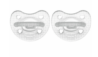 Chicco Chupeta Soft 16-36 meses x2 - Transparente