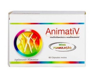 Animativ Multivitamínico e Multimineral 60 Cápsulas