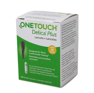 Onetouch Del Plus 024-017 Lanceta 30G X 100