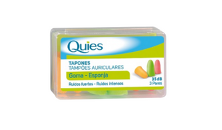 Quies Tampão Otorrino Esponja (X6 Unidades)