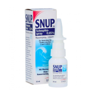 Snup, 0,5 mg/mL-15 mL x 1 sol pulv nasal