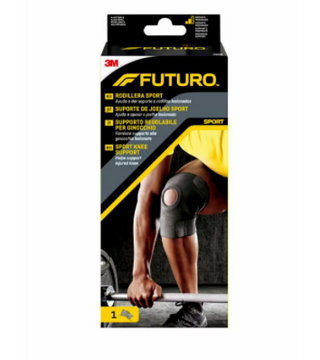 FUTURO™ Suporte de Joelho Sport 09039, Ajustável (33.0 - 44.4 cm)