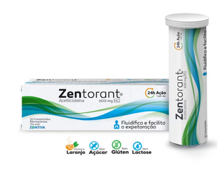Zentorant Comp Eferv 600 mg 20 cp