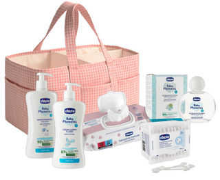 Chicco Cesta de Maternidade Baby Moments Rosa - Inclui Produtos