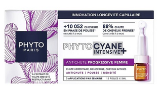 Phyto Phytocyane Intensive+ Ampolas Antiqueda Progressiva 12x5ml - Mulher