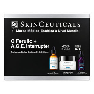 SkinCeuticals Coffret Xmas26 CE Ferulic + A.G.E. Interrupter - Antienvelhecimento Global