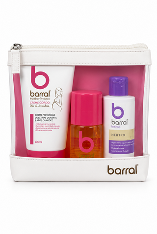 Barral Motherprotect Kit de Viagem Grávida – Hidratação, Estrias & Higiene