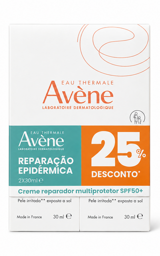 Avène Cicalfate+ Creme SPF50+ PACK DUPLO 2x30mL – Reparação & Proteção