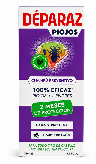 Déparaz Champô Preventivo Piolhos 150mL – Prevenção & Cuidado