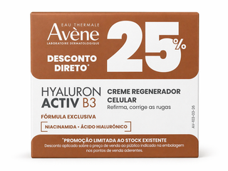 Avène Hyaluron Activ B3 Creme Regenerador Celular 50mL – PREÇO ESPECIAL