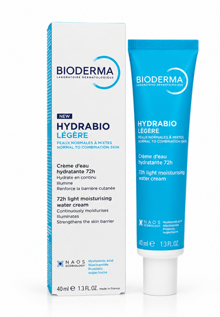 Bioderma Hydrabio Light Creme 72h 40mL – Hidratação & Luminosidade
