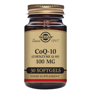Solgar CoQ-10 100 mg x 30 Cápsulas Moles - Suporte Energético