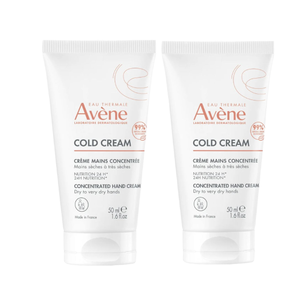 Avène Cold Cream Duo Creme de Mãos 2x50 mL