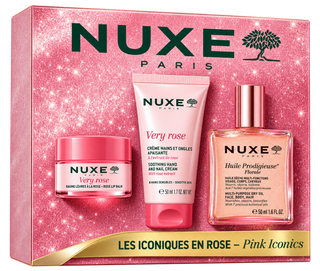 NUXE Coffret Xmas26 Pink Iconics - Huile Prodigieuse Floral & Very Rose