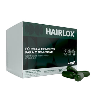 Hairlox® Revitalizante Cabelo e Unhas 120 Cápsulas