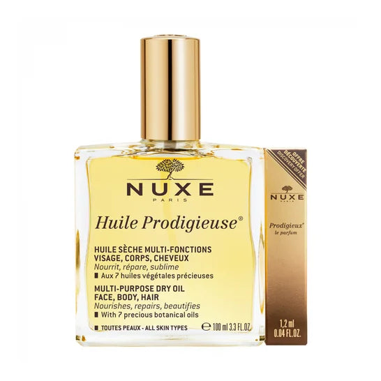 Nuxe Huile Prodigieuse 100 mL Oferta Mini Perfume 1,2 mL