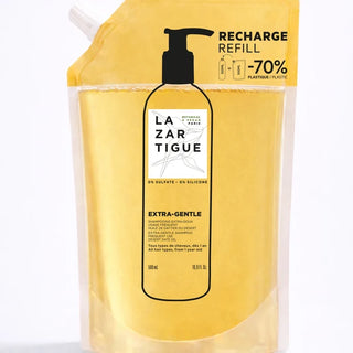 Lazartigue Extra-Gentle Family Champô Eco-Refill 500mL – Uso Diário