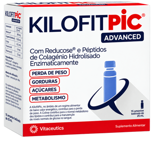 Kilofit Pic Advanced 15 Ampolas - Controlo de Peso e Metabolismo das Gorduras