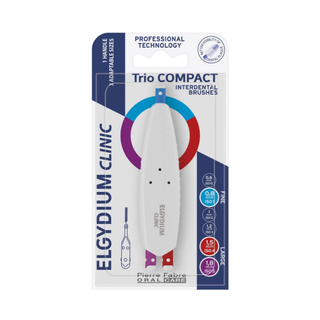 Escovilhão Interdental Elgydium Trio Compact ISO 1/4/5