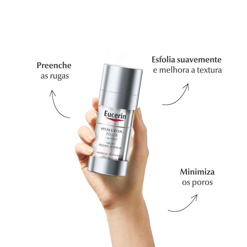 Eucerin Hyaluron-Filler Peeling & Sérum Noite