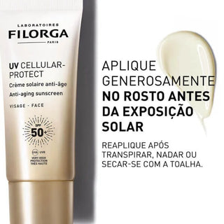 Filorga UV Cellular Protect SPF50+ 40mL – Protetor Solar Anti-Envelhecimento