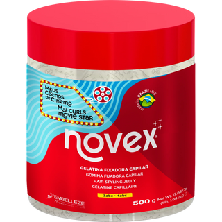 Novex Meus Cachos de Cinema Gelatina Modeladora 1kg – Definição & Fixação