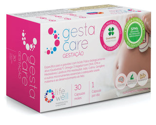 Gestacare Gestação 30 Cápsulas - Suplemento Gravidez
