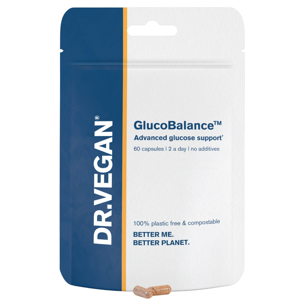 DR.VEGAN® GlucoBalance - Controlo de Açúcar no Sangue x 60 cápsulas