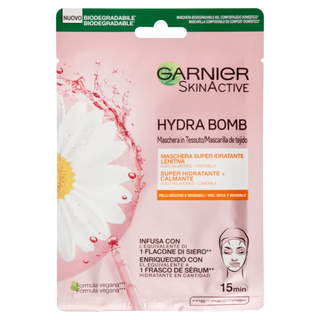 Garnier SkinActive Hydra Bomb Máscara de Tecido – Apaziguante & Hidratante