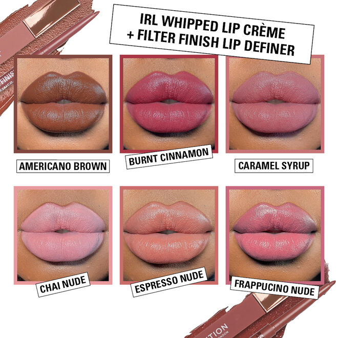 Makeup Revolution Lip Liner IRL Filter Finish Lip Definer - Caramel Syrup