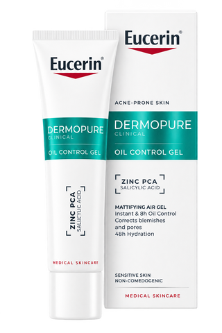 Eucerin DermoPure Clinical Oil Control Gel 40ml - Oleosidade & Imperfeições