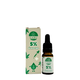 TABU CBD Óleo de Cânhamo 5% Sabor Limão 10mL