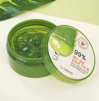 The Saem Jeju Fresh Aloe Gel 99% 300mL – Hidratante & Calmante