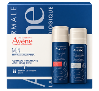 Avène Coffret Xmas26 Men Cuidado Hidratante Anti-Idade 50ml - Rugas & Firmeza